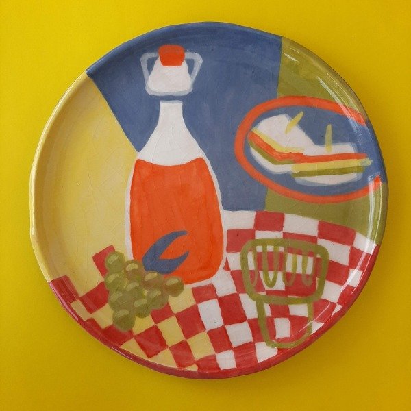 Producto - Plato redondo grande Vermú