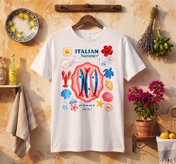 Producto - Remera Spum Unisex Italian Summer