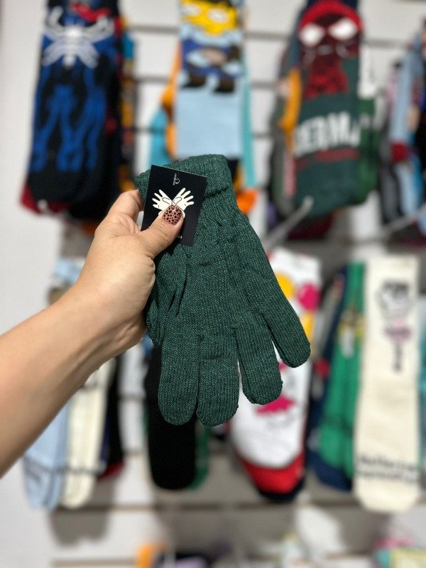 Producto - Guantes Mujer Verde