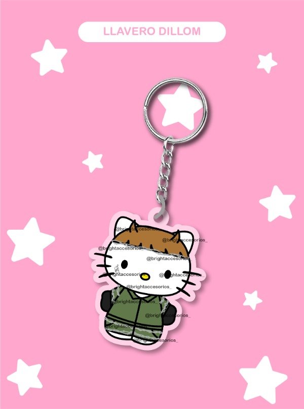 Producto - Llavero Kitty Dillom La Primera