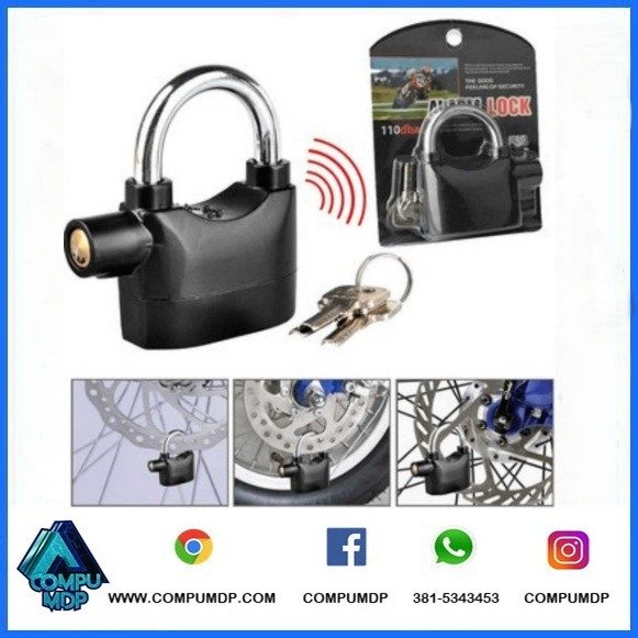 Producto - CANDADO CON ALARMA