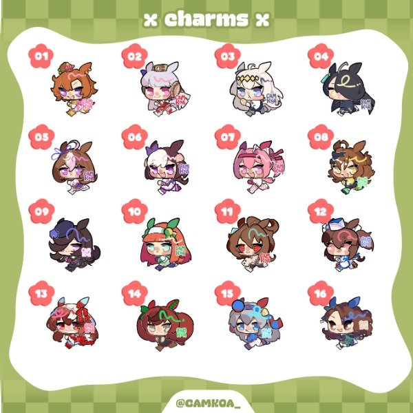 Producto - Umamusume Phonecharms - 1