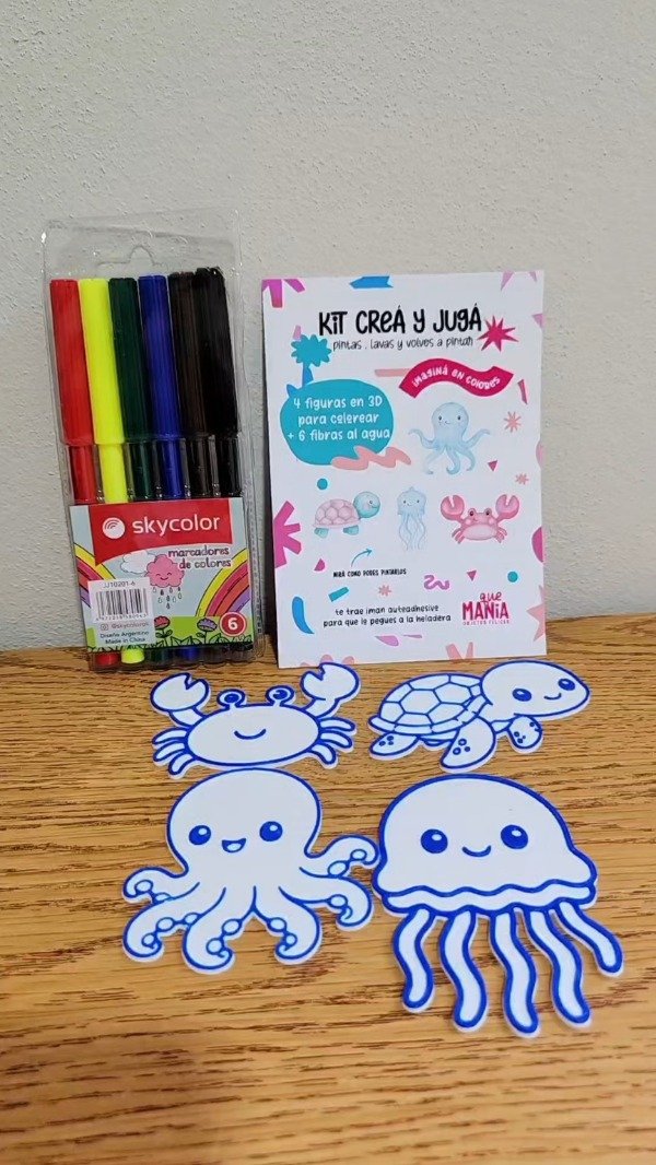 Producto - Kit Creá Animales del Agua