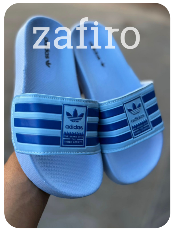 Producto - Slide Adidas Celeste