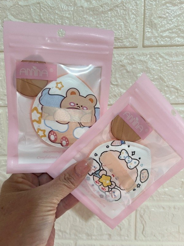 Producto - Esponja / Puff de Maquillaje con Diseño Kawaii - Marca Annina
