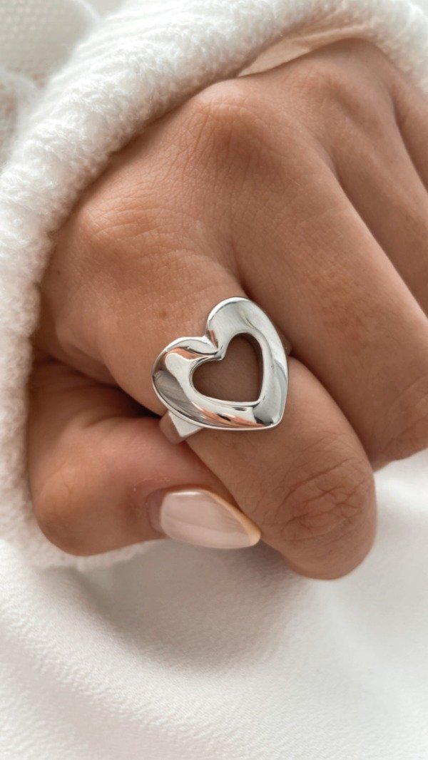 Producto - Anillo corazón inflado AQ