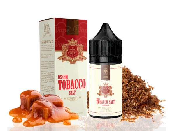 Producto - Ossem Tobacco Salt  Butterscotch Tobacco 30ml 20mg