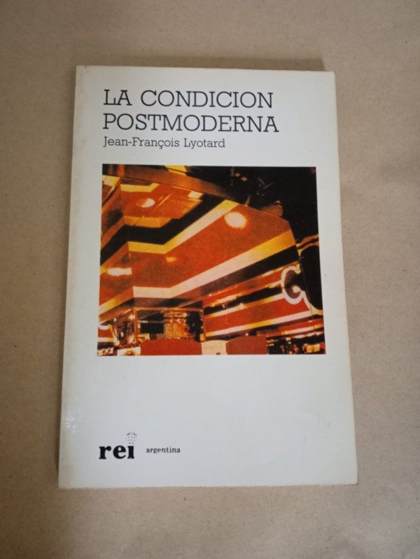 Producto - La condición postmoderna - Jean-Francois Lyotard - De minut 1987