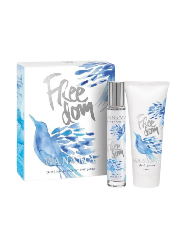 Producto - WANAMA - Set Freedom Blue Bird EDT 19 Ml + Body Lotion