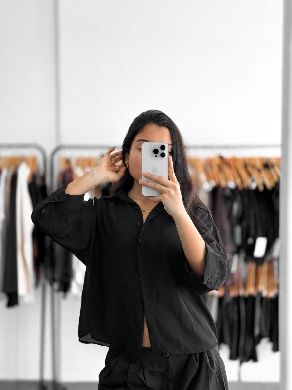 Producto - Camisa Bruna negra - 2
