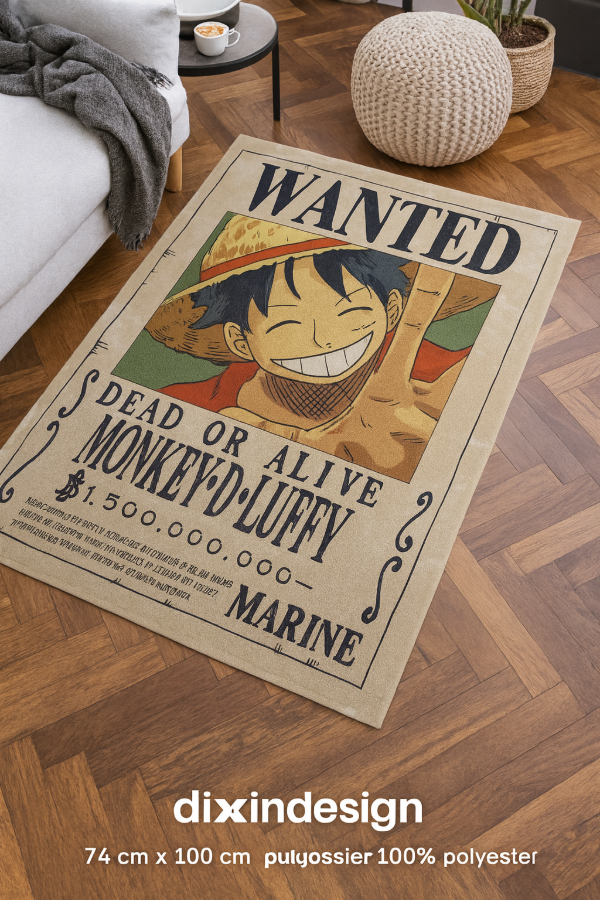Producto - Alfombra Luffy - One Piece + Regalo