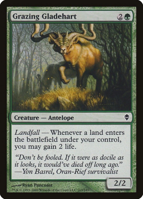 Producto - Grazing Gladehart  Zendikar