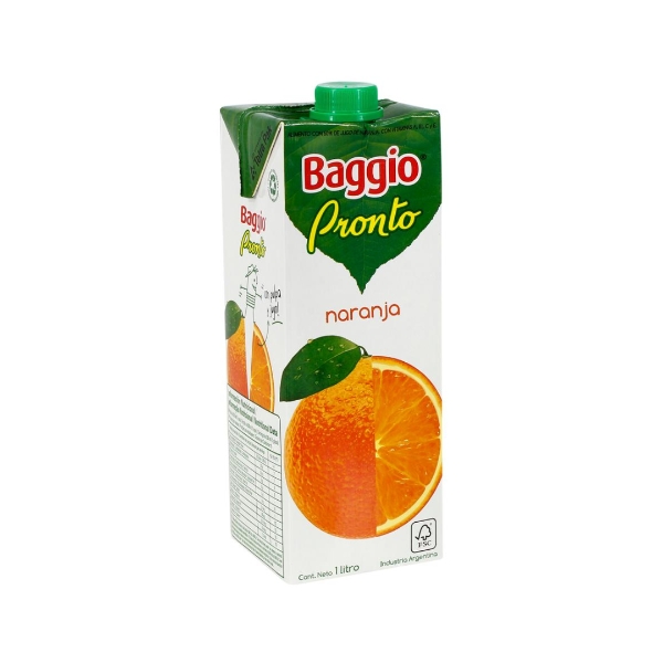 Producto - JUGO NARANJA - BAGGIO PRONTO 1L