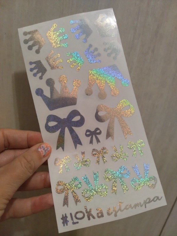 Producto - Vinilo de Corte 10x20cm HeP Coronas y moñosos