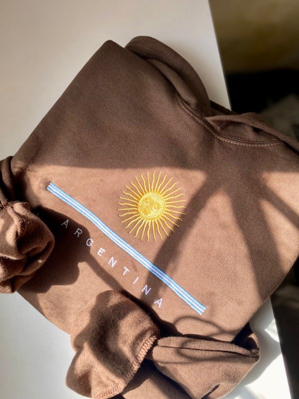 Producto - Buzo Canguro - Argentina + Sol de Mayo