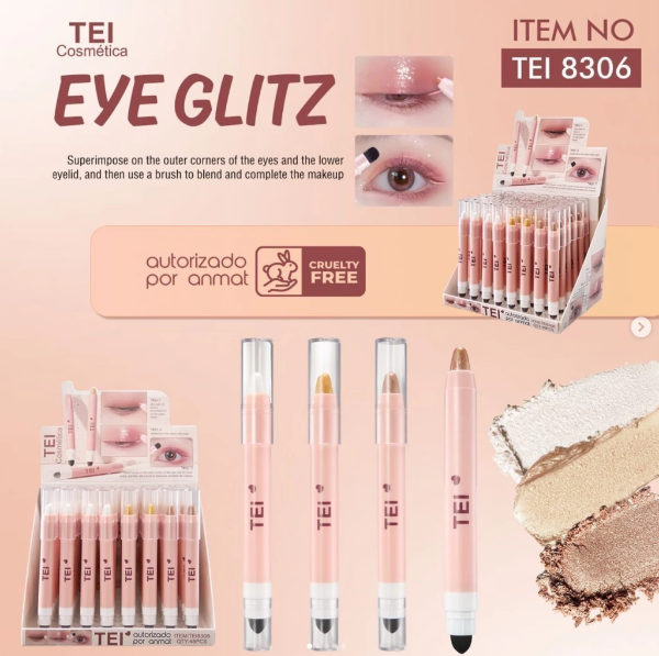 Producto - Iluminador con esponja difuminadora Tei Cosmética pack x6
