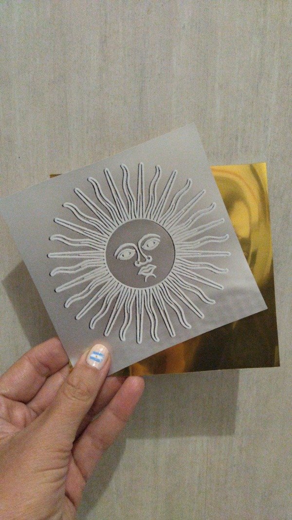 Producto - Termotransferible ORO Argentina #13 (10cm)