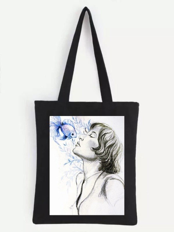 Producto - Tote bag el jardín donde vuelan los mares