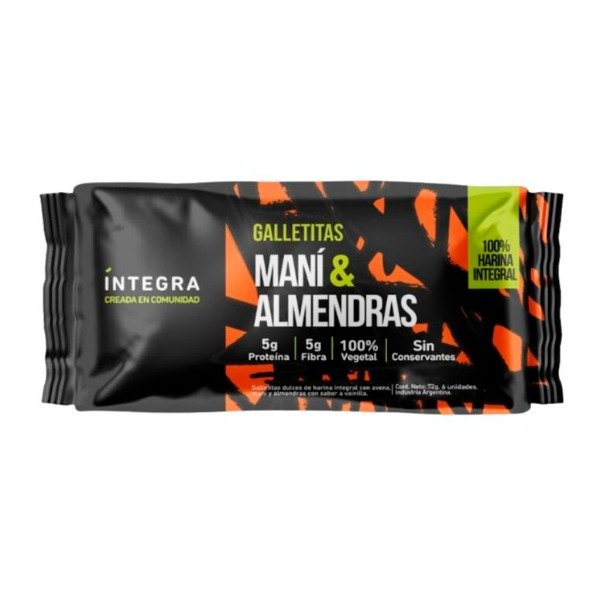 Producto - Galletas integrales varios sabores. Íntegra
