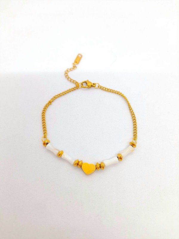 Producto - Pulsera corazón y nacar