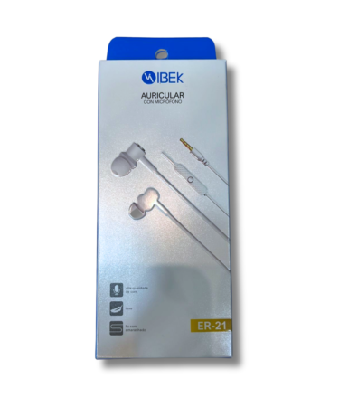 Producto - Auriculares con cable ibek