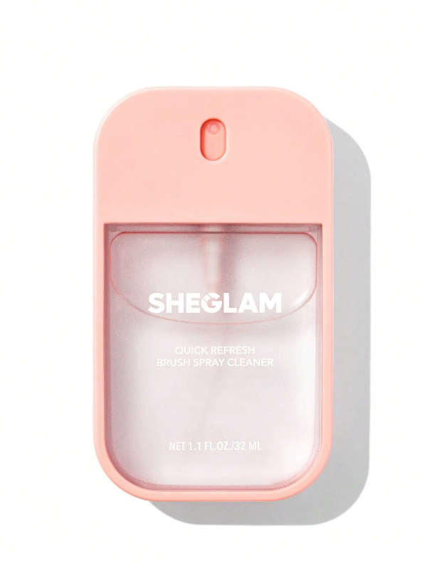 Producto - SHEGLAM Limpiador en spray para brochas Quick Refresh de 32 ml.