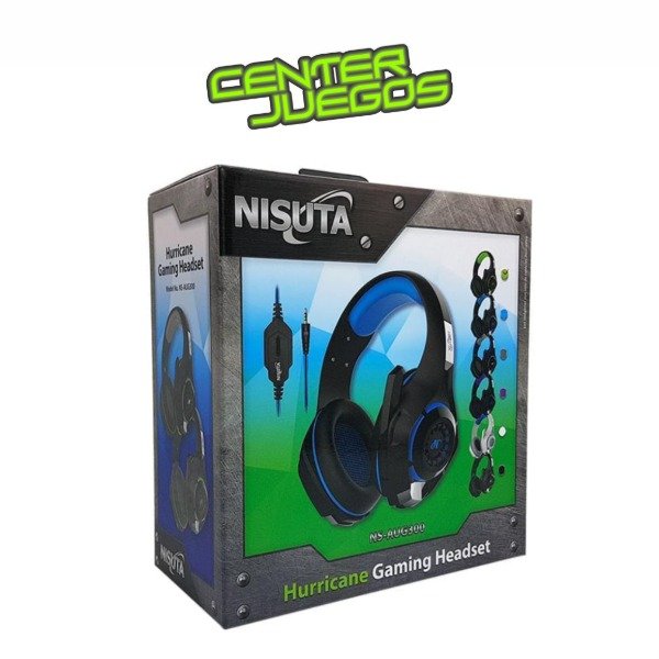 Producto - AURICULAR GAMING VINCHA CON MICROFONO HURRICANE NS-AUG300