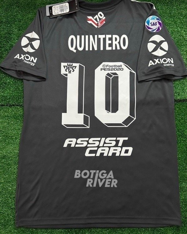 Producto - CAMISETA QUINTERO ED. 70 AÑOS 3 TIRAS GRIS 2019/20 - (M y L)