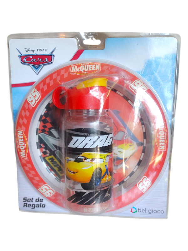 Producto - Set Regalo (plato + botella)  McQueen 95