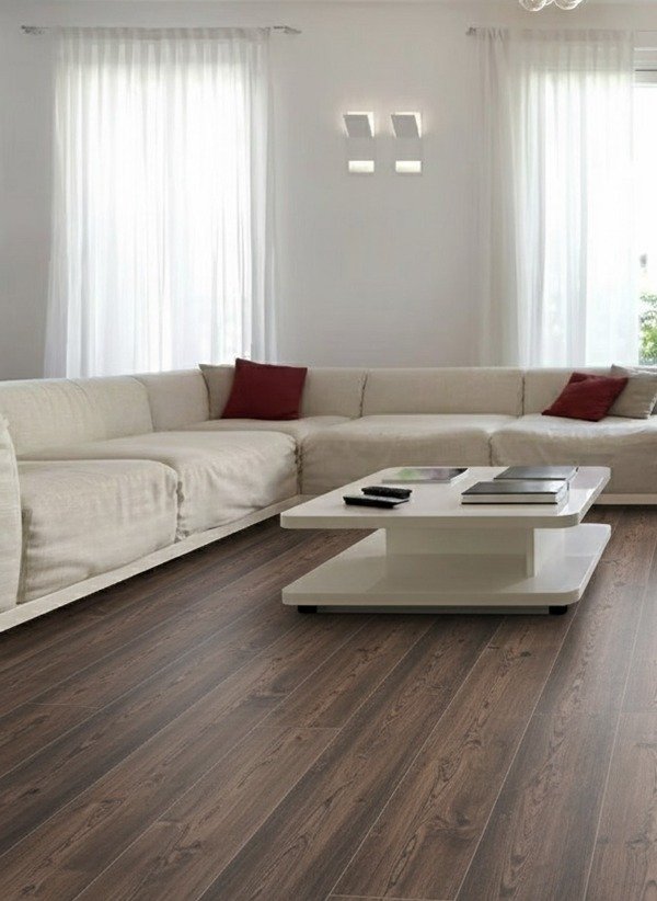 Producto - Piso SPC Marrón Oscuro - Profundidad, distinción y resistencia superior