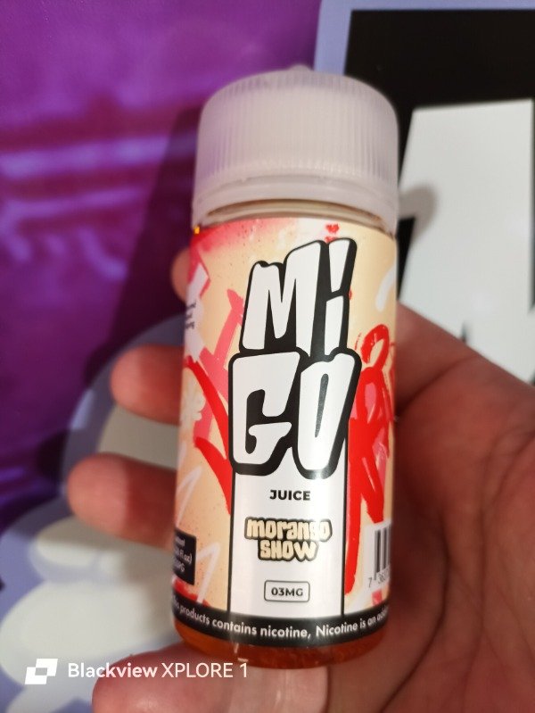 Producto - LIQUIDO MIGO (100 ML) - MORANGO SHOW-  FRUTILLA CHESCAKE 3MG