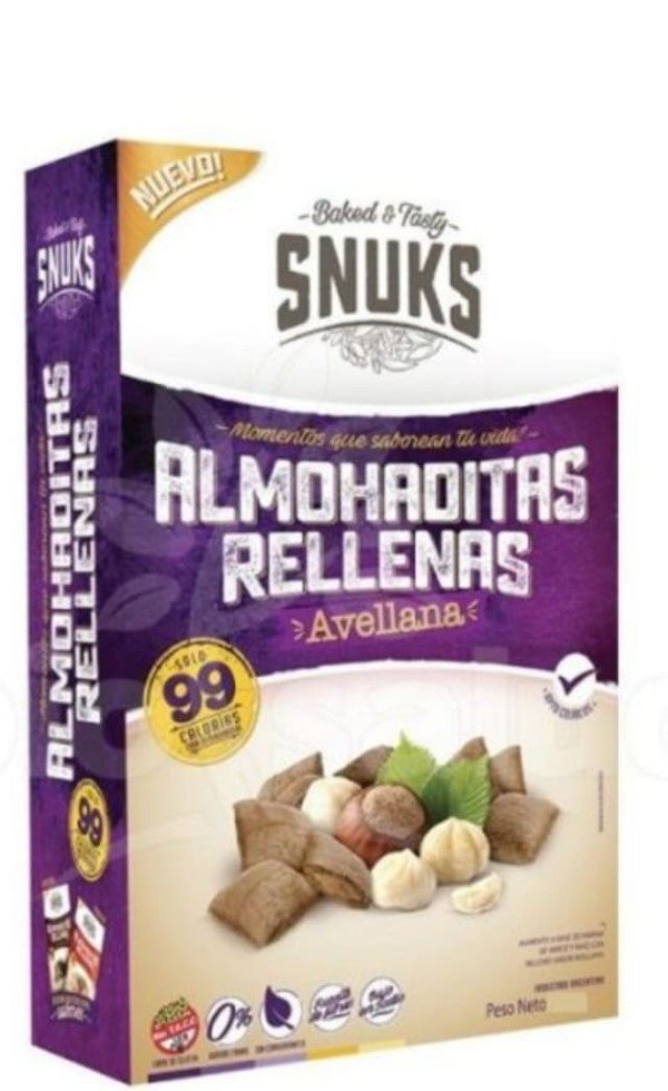 Producto - ALMOHADILLAS RELLENAS DE AVELLANAS SNUKS