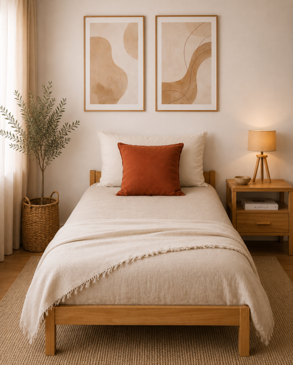 Producto - Bed Set - Off White (Individual) - 4