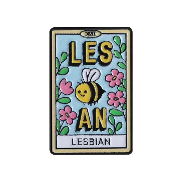 Producto - Pin Pride - Tarot Lesbian