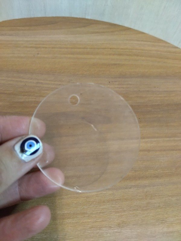 Producto - Círculo Acrílico 6cm x3mm x10 unid