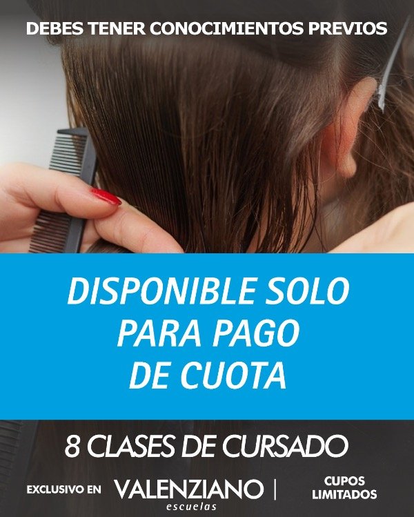 Producto - Corte Dama Nivel 2 - Perfeccionamiento