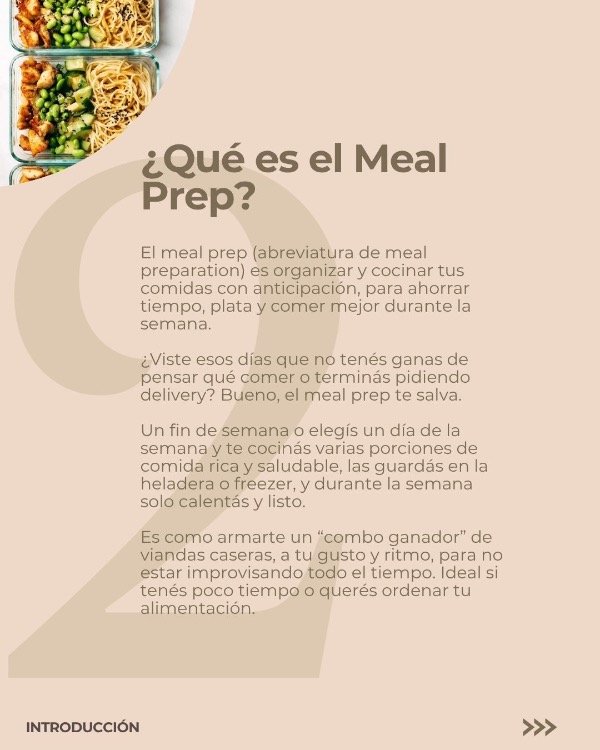 Producto - GUÍA MEAL PREP Y ORGANIZACIÓN - 2