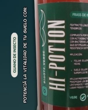 Producto - HI-POTION (Frass de insecto) 1L