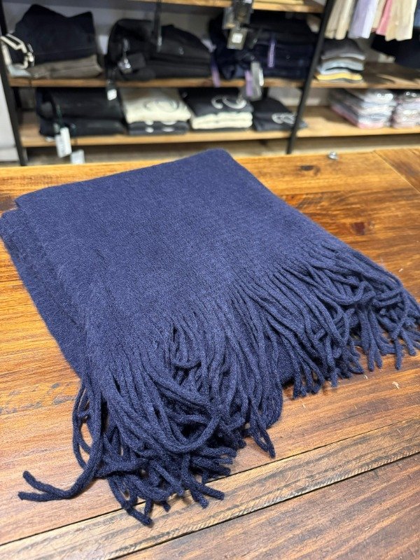 Producto - Bufanda lana azul