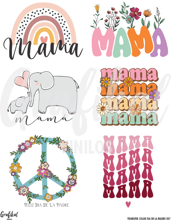 Producto - Transfer Color Dia de la Madre 007