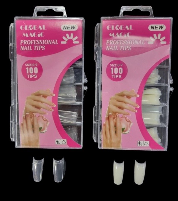 Producto - tips esculpidas cuadrado