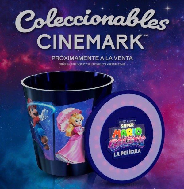 Producto - Pochoclera Super Mario Galaxy con LUZ y SONIDO