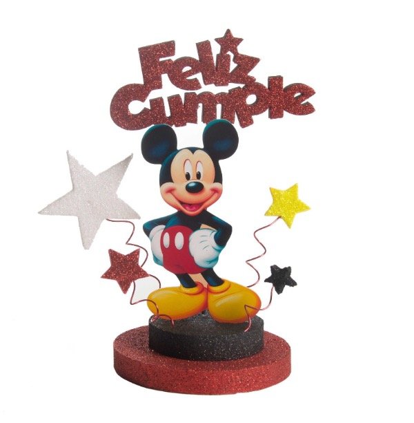 Producto - Adorno Torta Telgopor Mickey