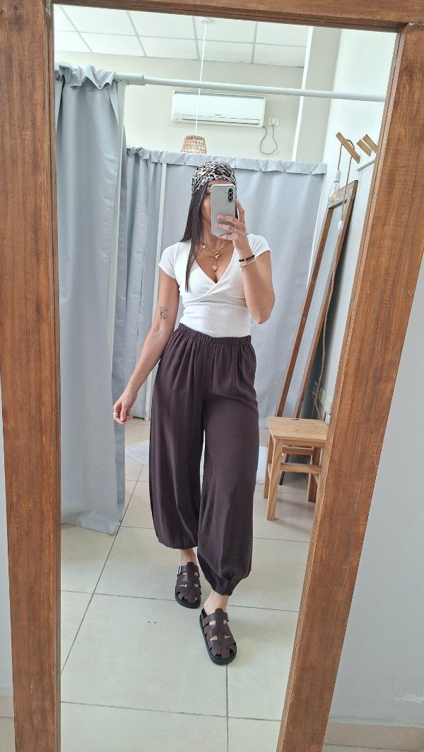 Producto - Pantalón BELTRÁN chocolate - 0
