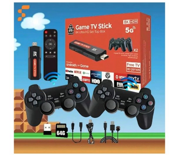 Producto - Consola Retro Game TV Stick Convertidor a Smart TV
