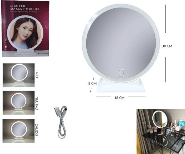 Producto - Espejo con Luz ESP-91038