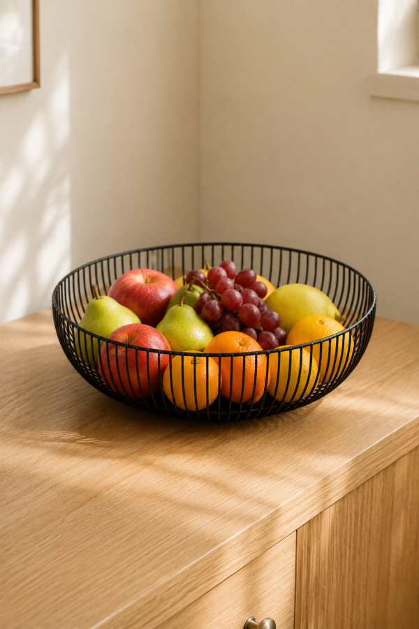 Producto - Frutera de metal