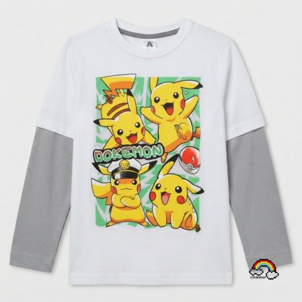 Producto - REMERA MANGA LARGA INFANTIL PIKA T.12