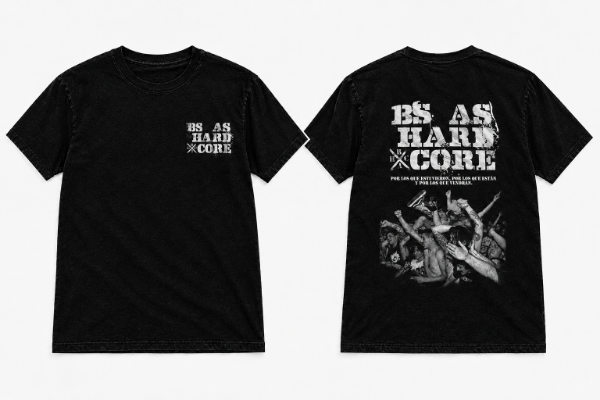 Producto - Pack libro + remera Buenos Aires Hardcore - La nueva generaciónn - 2