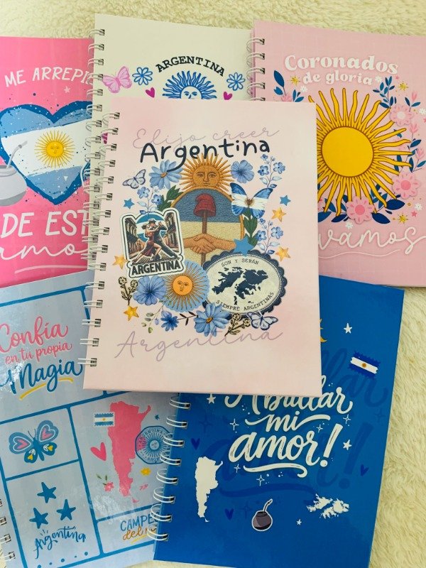 Producto - Cuaderno A5 "Argentina "